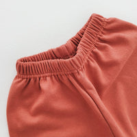 Load image into Gallery viewer, 2 Pieces Set Baby Kid Girls Boys Letters Tops And Solid Color Pants Wholesale 231130202
