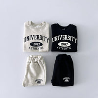 Load image into Gallery viewer, 2 Pieces Set Baby Kid Boys Letters Tops And Pants Wholesale 231130219
