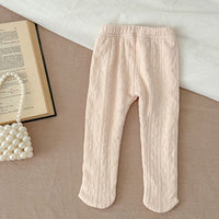 Load image into Gallery viewer, Baby Kid Girls Solid Color Flower Leggings Wholesale 231130226
