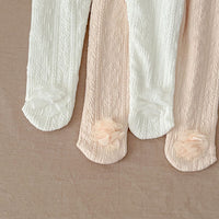 Load image into Gallery viewer, Baby Kid Girls Solid Color Flower Leggings Wholesale 231130226
