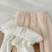 Load image into Gallery viewer, Baby Kid Girls Solid Color Flower Leggings Wholesale 231130226
