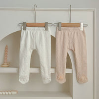 Load image into Gallery viewer, Baby Kid Girls Solid Color Flower Leggings Wholesale 231130226
