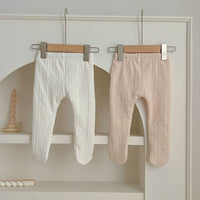 Load image into Gallery viewer, Baby Kid Girls Solid Color Flower Leggings Wholesale 231130226
