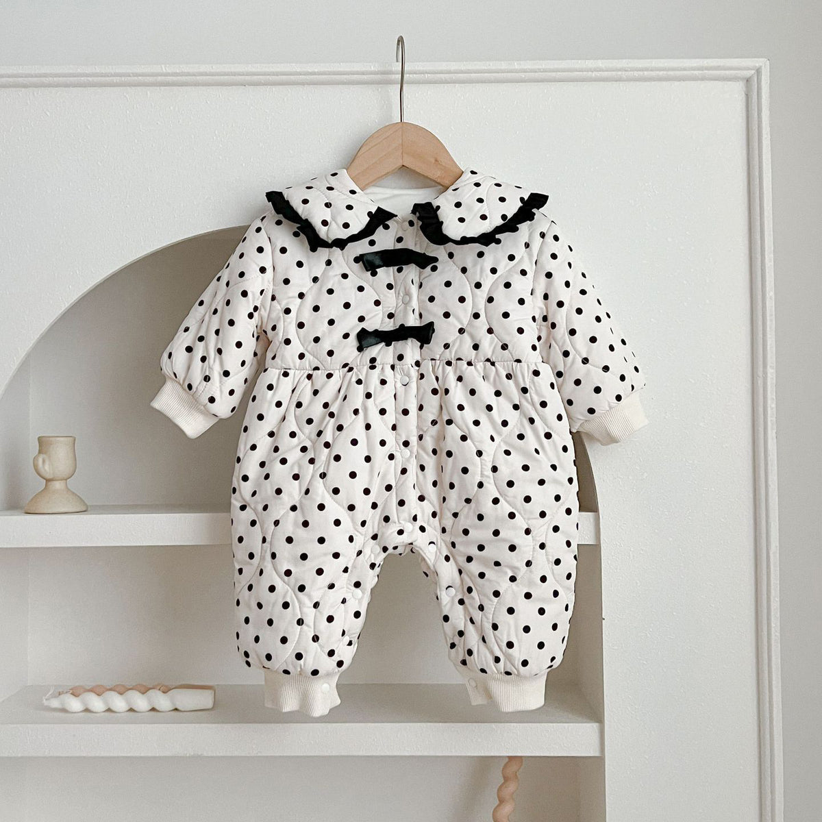 Baby Kid Girls Polka dots Jumpsuits Wholesale 231130230