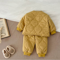 Load image into Gallery viewer, 2 Pieces Set Baby Kid Girls Boys Solid Color Jackets Outwears And Pants Wholesale 231130233
