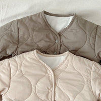 Load image into Gallery viewer, 2 Pieces Set Baby Kid Girls Boys Solid Color Jackets Outwears And Pants Wholesale 231130233
