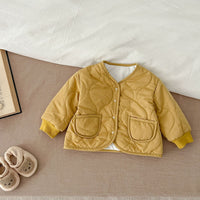 Load image into Gallery viewer, 2 Pieces Set Baby Kid Girls Boys Solid Color Jackets Outwears And Pants Wholesale 231130233
