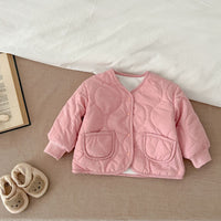 Load image into Gallery viewer, 2 Pieces Set Baby Kid Girls Boys Solid Color Jackets Outwears And Pants Wholesale 231130233

