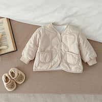 Load image into Gallery viewer, 2 Pieces Set Baby Kid Girls Boys Solid Color Jackets Outwears And Pants Wholesale 231130233
