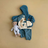 Load image into Gallery viewer, 2 Pieces Set Baby Kid Girls Boys Cartoon Print Tops And Solid Color Pants Wholesale 231130238
