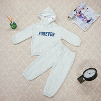 Load image into Gallery viewer, 2 Pieces Set Baby Kid Boys Letters Hoodies Sweatshirts And Solid Color Pants Wholesale 231130241
