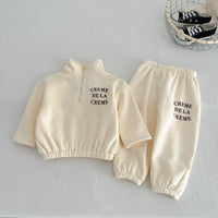 Load image into Gallery viewer, 2 Pieces Set Baby Kid Boys Letters Tops And Pants Wholesale 231130246
