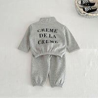 Load image into Gallery viewer, 2 Pieces Set Baby Kid Boys Letters Tops And Pants Wholesale 231130246
