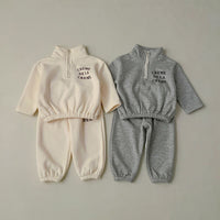 Load image into Gallery viewer, 2 Pieces Set Baby Kid Boys Letters Tops And Pants Wholesale 231130246
