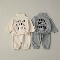 Load image into Gallery viewer, 2 Pieces Set Baby Kid Boys Letters Tops And Pants Wholesale 231130246
