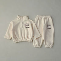 Load image into Gallery viewer, 2 Pieces Set Baby Kid Boys Letters Tops And Pants Wholesale 231130246
