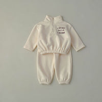Load image into Gallery viewer, 2 Pieces Set Baby Kid Boys Letters Tops And Pants Wholesale 231130246
