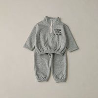 Load image into Gallery viewer, 2 Pieces Set Baby Kid Boys Letters Tops And Pants Wholesale 231130246
