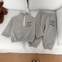 Load image into Gallery viewer, 2 Pieces Set Baby Kid Boys Letters Tops And Pants Wholesale 231130246

