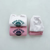 Load image into Gallery viewer, 2 Pieces Set Baby Kid Girls Letters Hoodies Sweatshirts And Solid Color Pants Wholesale 231130253

