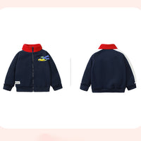 Load image into Gallery viewer, Baby Kid Boys Color-blocking Cartoon Jackets Outwears Wholesale 231130269
