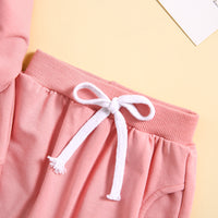 Load image into Gallery viewer, 2 Pieces Set Baby Kid Girls Letters Tops And Solid Color Pants Wholesale 231130271
