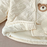 Load image into Gallery viewer, 2 Pieces Set Baby Kid Girls Solid Color Cartoon Tops And Pants Wholesale 231130288
