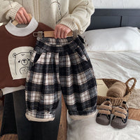 Load image into Gallery viewer, Baby Kid Girls Boys Checked Pants Wholesale 231130294
