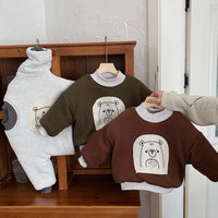 Load image into Gallery viewer, Baby Kid Boys Color-blocking Cartoon Hoodies Sweatshirts Wholesale 231130304
