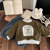 Load image into Gallery viewer, Baby Kid Boys Color-blocking Cartoon Hoodies Sweatshirts Wholesale 231130304
