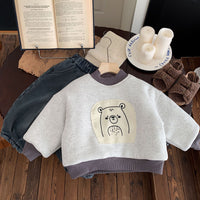 Load image into Gallery viewer, Baby Kid Boys Color-blocking Cartoon Hoodies Sweatshirts Wholesale 231130304
