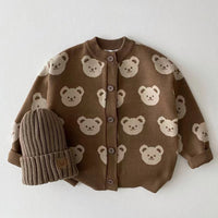 Load image into Gallery viewer, Baby Kid Girls Animals Cartoon Cardigan Wholesale 231130318
