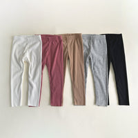 Load image into Gallery viewer, Baby Kid Girls Solid Color Leggings Wholesale 231130327
