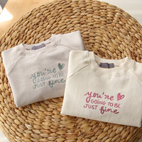 Load image into Gallery viewer, Baby Kid Girls Letters Embroidered Hoodies Sweatshirts Wholesale 231130332
