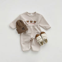 Load image into Gallery viewer, 2 Pieces Set Baby Kid Girls Animals Cartoon Tops And Pants Wholesale 23113045
