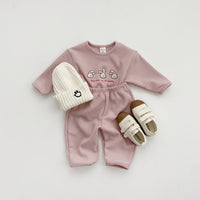 Load image into Gallery viewer, 2 Pieces Set Baby Kid Girls Animals Cartoon Tops And Pants Wholesale 23113045
