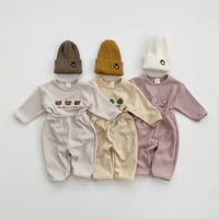 Load image into Gallery viewer, 2 Pieces Set Baby Kid Girls Animals Cartoon Tops And Pants Wholesale 23113045
