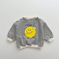 Load image into Gallery viewer, Baby Kid Girls Boys Solid Color Striped Tops Wholesale 23113048
