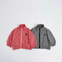 Load image into Gallery viewer, Baby Kid Girls Boys Checked Jackets Outwears Wholesale 23113050
