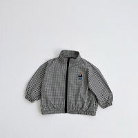 Load image into Gallery viewer, Baby Kid Girls Boys Checked Jackets Outwears Wholesale 23113050
