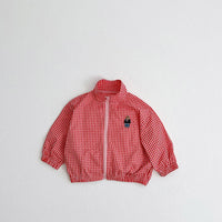 Load image into Gallery viewer, Baby Kid Girls Boys Checked Jackets Outwears Wholesale 23113050
