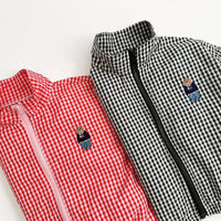 Load image into Gallery viewer, Baby Kid Girls Boys Checked Jackets Outwears Wholesale 23113050
