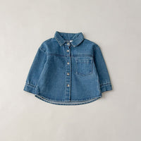 Load image into Gallery viewer, 2 Pieces Set Baby Kid Girls Boys Solid Color Jackets Outwears And Jeans Wholesale 23113057
