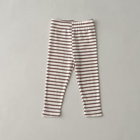 Load image into Gallery viewer, Baby Kid Girls Solid Color Striped Pants Leggings Wholesale 23113058
