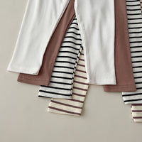 Load image into Gallery viewer, Baby Kid Girls Solid Color Striped Pants Leggings Wholesale 23113058
