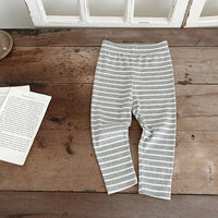 Load image into Gallery viewer, Baby Kid Girls Solid Color Striped Pants Leggings Wholesale 23113058
