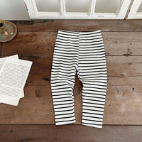 Load image into Gallery viewer, Baby Kid Girls Solid Color Striped Pants Leggings Wholesale 23113058
