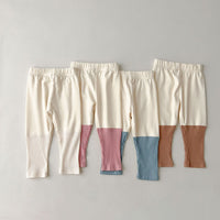 Load image into Gallery viewer, Baby Kid Girls Color-blocking Pants Wholesale 23113059

