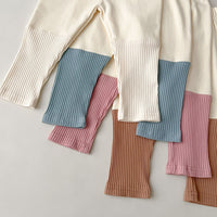 Load image into Gallery viewer, Baby Kid Girls Color-blocking Pants Wholesale 23113059
