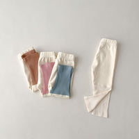Load image into Gallery viewer, Baby Kid Girls Color-blocking Pants Wholesale 23113059
